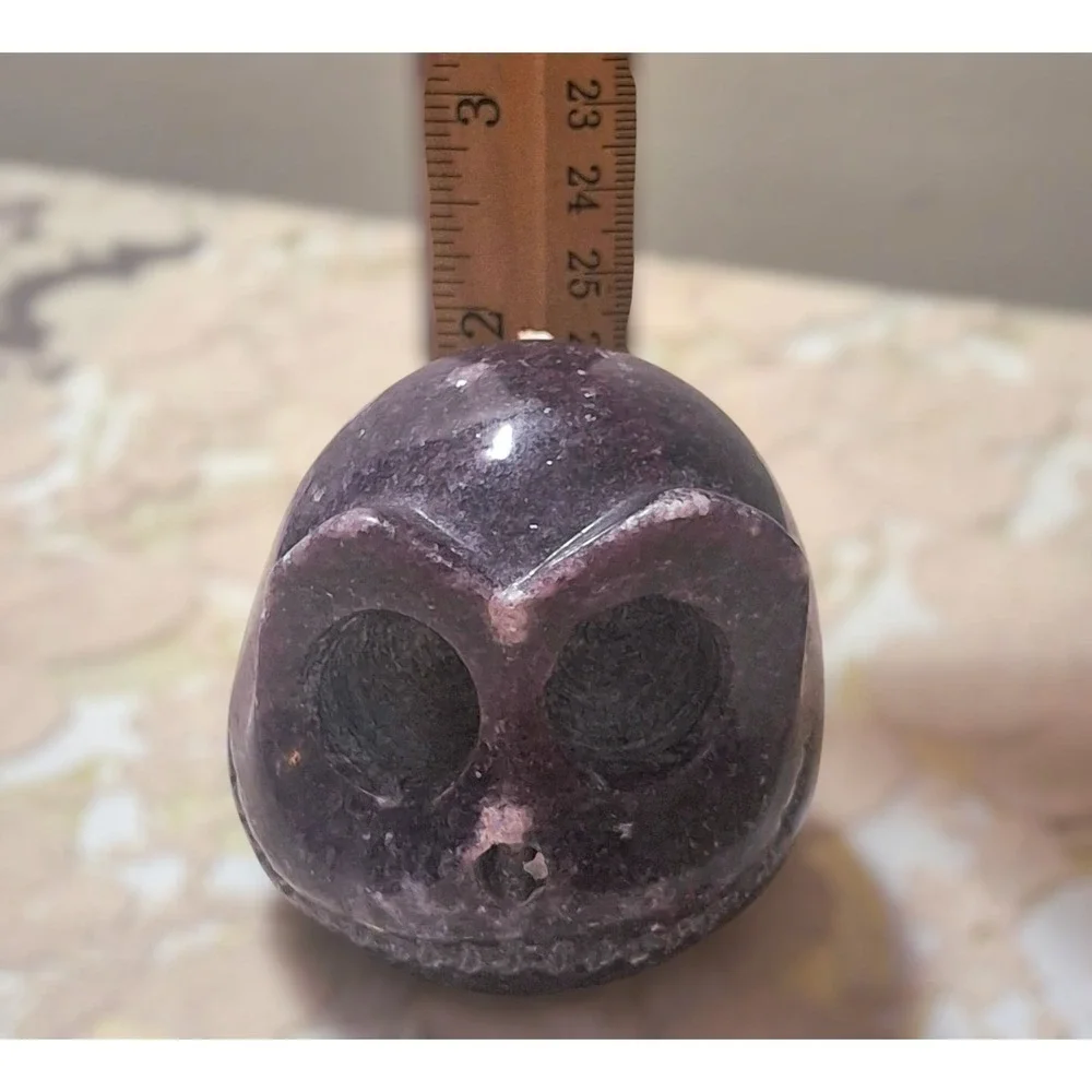 Jack Skellington The Nightmare Before Christmas Carved Purple Fluorite Crystal